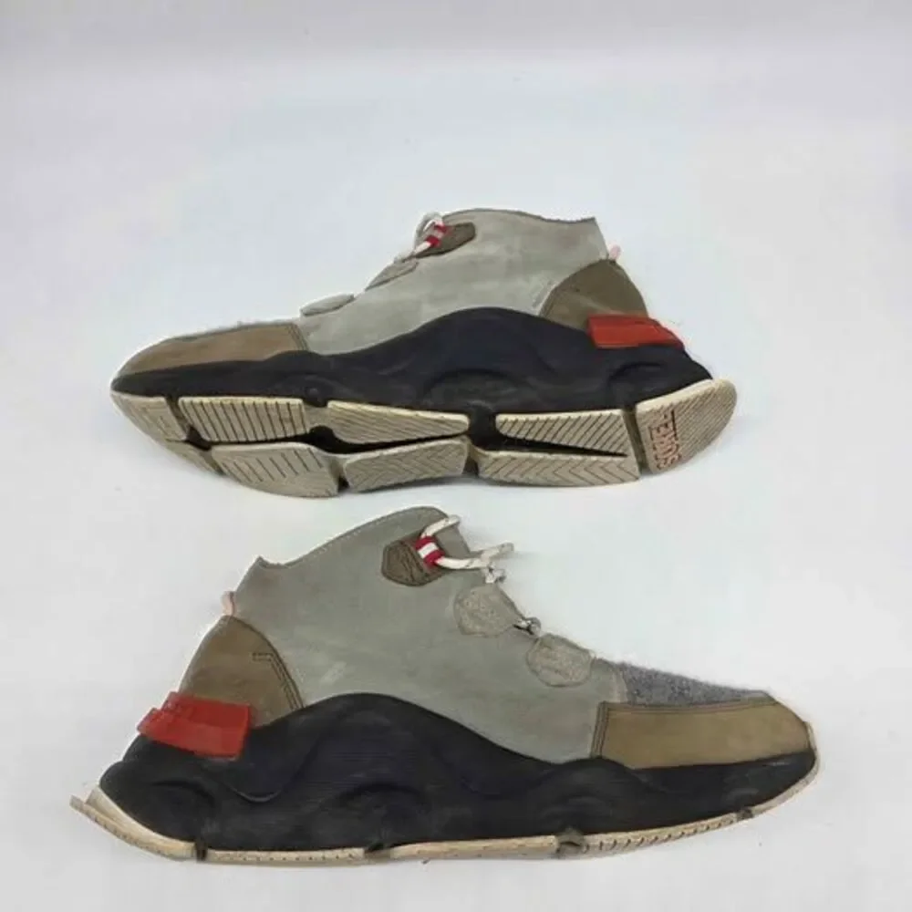 SOREL Kinetic RNEGD Caribou Waterproof Boots NL4398-395 Womens 9 Suede Hiking